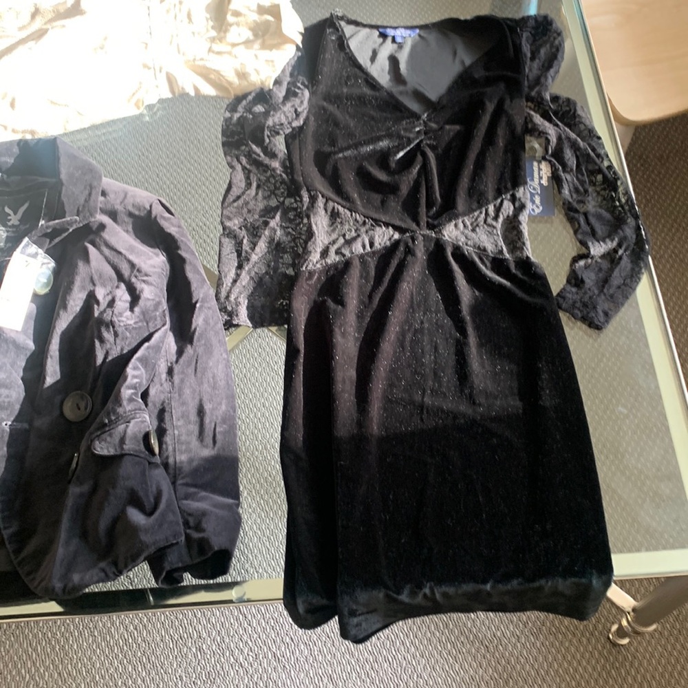 Will sell all together. All have tags new. Dress price origina $60 dress$40